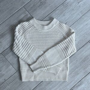 Universal Thread Women's Textured Cream Sweater